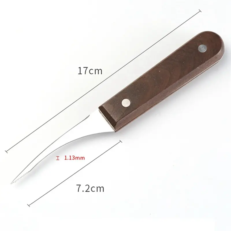 HGHO 6PCS Stainless Steel Shrimp Peeler Shrimp Deveiner Shrimp Opener To Shrimp Thread Knife Shrimp Cleaners Kitchen Supplies