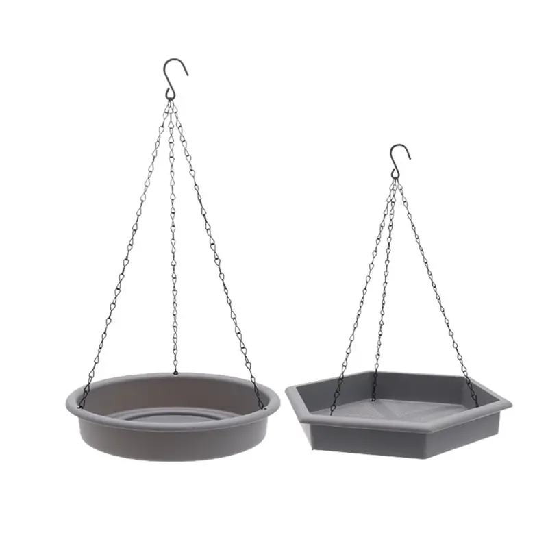 HGHO Hanging Bird Bath,Bird Bath - Bird Feeder, 2 In 1 Hanging Bird Feeder & Bird Bath For Outside, Hanging Bird Baths