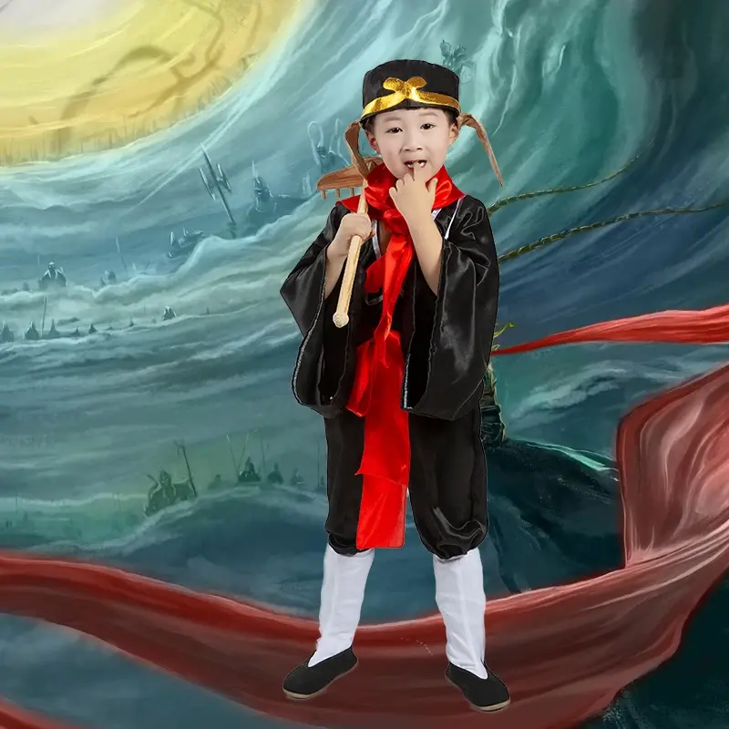 Journey To The West Costume For Adults Children Tang Monk Sun Wukong Monkey King Cosplay Clothing Halloween Funny Clothes