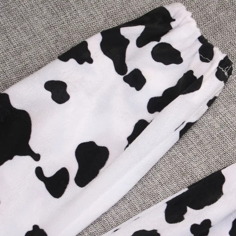 Children Kids Cows Yellow Cattle Costume Cosplay Halloween Animals Costumes Jumpsuit for Height 90-150 cm Boy Girl