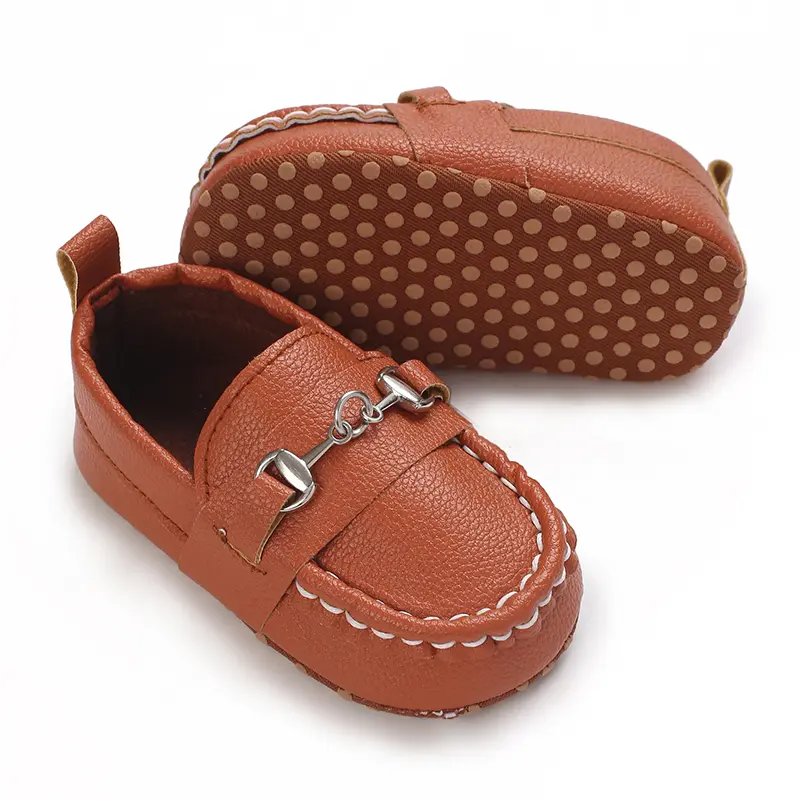 Casual Slip On Low Top Loafer Shoes For Baby Boys, Lightweight Comfortable Non Slip Flat Shoes For Indoor Outdoor Walking, Sprin