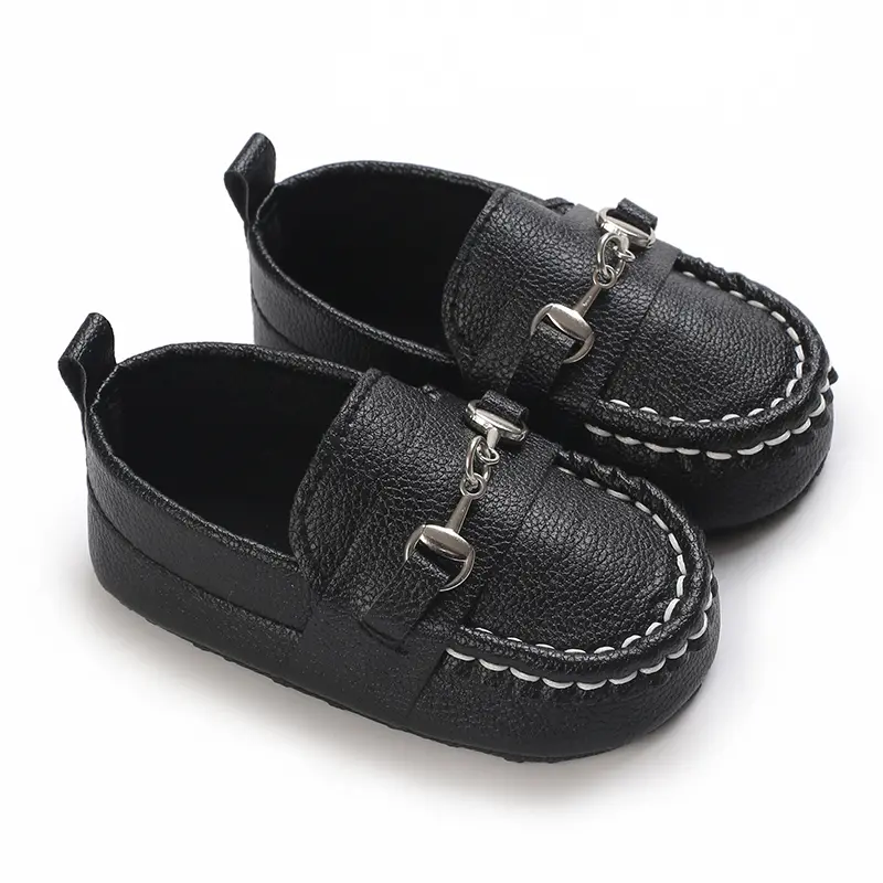 Casual Slip On Low Top Loafer Shoes For Baby Boys, Lightweight Comfortable Non Slip Flat Shoes For Indoor Outdoor Walking, Sprin