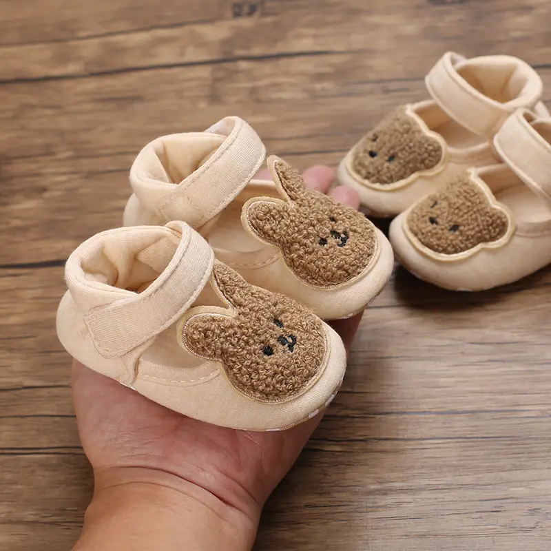 Baby Slippers Casual Baby Boy Girl Knit Crib Shoes Cartoon Soft Sole Anti-slip Prewalker Reptiles Toddler Baby Shoes