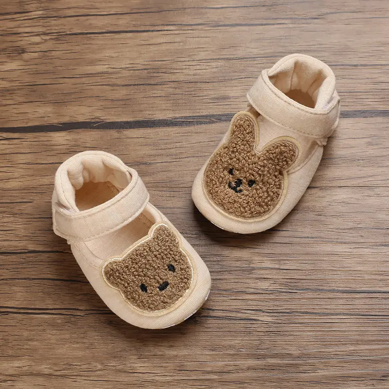 Baby Slippers Casual Baby Boy Girl Knit Crib Shoes Cartoon Soft Sole Anti-slip Prewalker Reptiles Toddler Baby Shoes