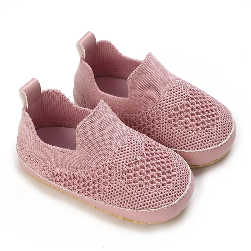 Boys & Girls Toddler Casual Sneakers - Soft Sole Slip-On Shoes with Breathable Fabric Lining,
