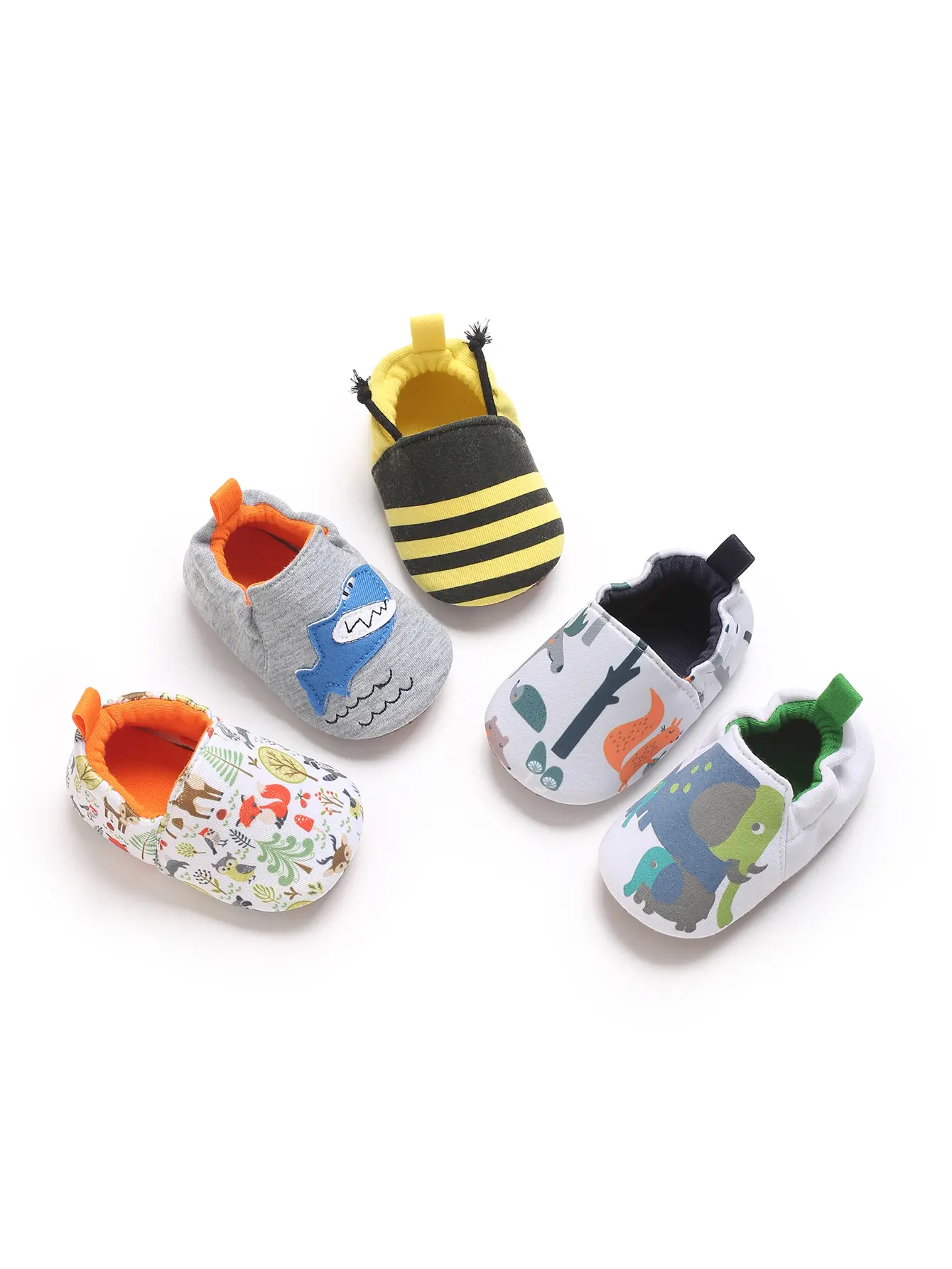 Timatego Toddler Baby Boys Girls Shoes Non Skid Slipper Sneaker Moccasins Infant First Walker House Walking Crib Shoes