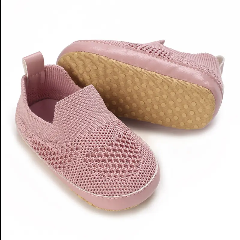 Boys & Girls Toddler Casual Sneakers - Soft Sole Slip-On Shoes with Breathable Fabric Lining,