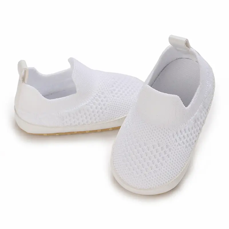 Boys & Girls Toddler Casual Sneakers - Soft Sole Slip-On Shoes with Breathable Fabric Lining,