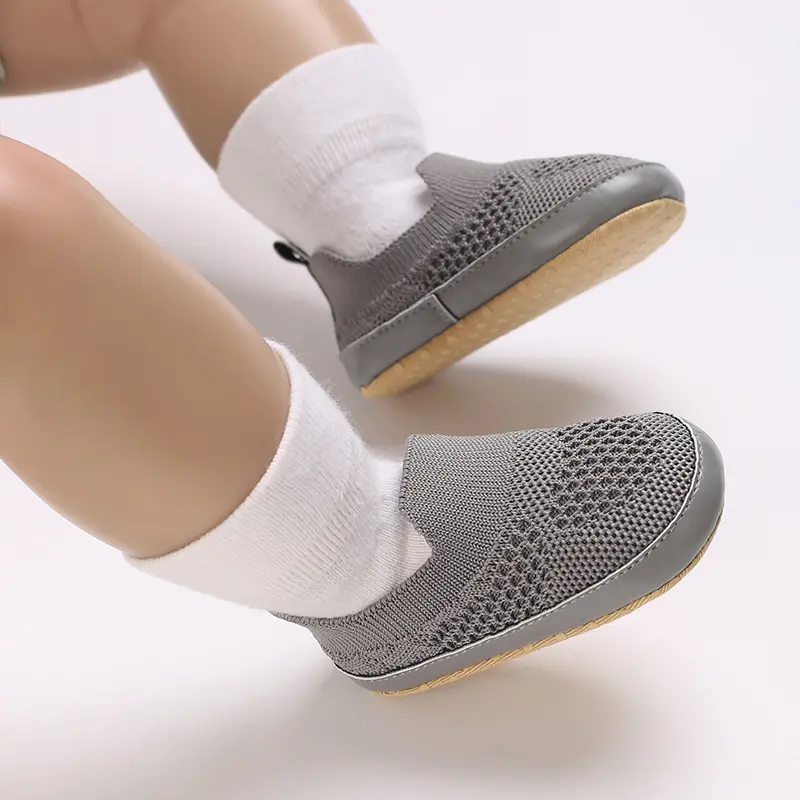 Boys & Girls Toddler Casual Sneakers - Soft Sole Slip-On Shoes with Breathable Fabric Lining,