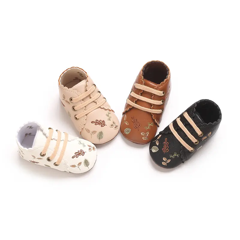 Baby Girls Mary Jane Flats with Bowknot Princess Party Dress Crib Shoes Non-Slip Soft Rubber Sole for Toddler First Walkers