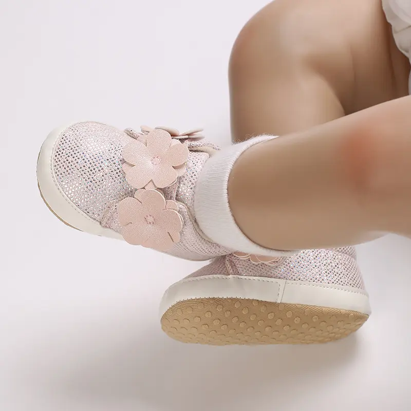 Baby Boys Girls Shoes Infant Sneakers Baby Moccasins Pu Leather Soft Sole Anti-Slip Flats Toddlers First Walkers Newborn Crib Sh