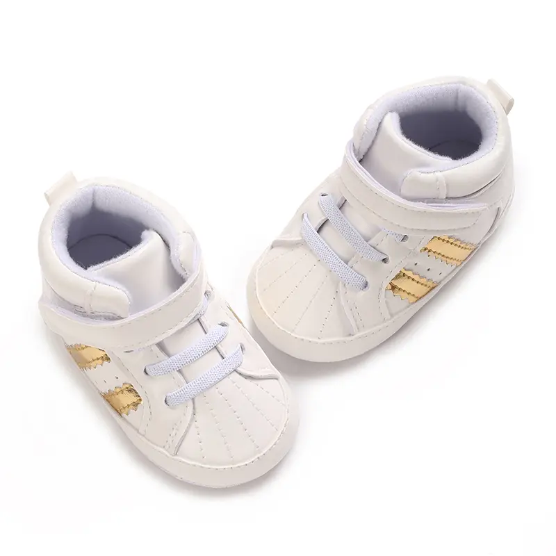 Spring And Autumn Style 0-1 Year Old Baby Walking Shoes Soft Soled Baby Shoes Casual Sports Shoes