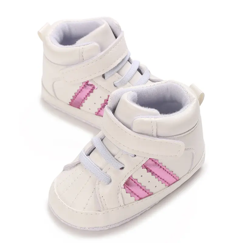 Spring And Autumn Style 0-1 Year Old Baby Walking Shoes Soft Soled Baby Shoes Casual Sports Shoes