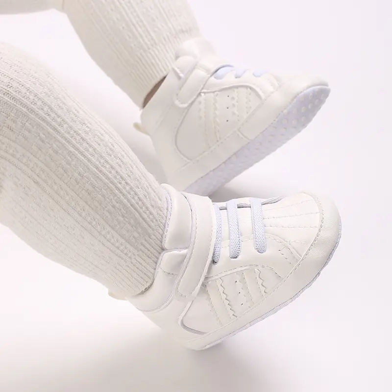 Spring And Autumn Style 0-1 Year Old Baby Walking Shoes Soft Soled Baby Shoes Casual Sports Shoes