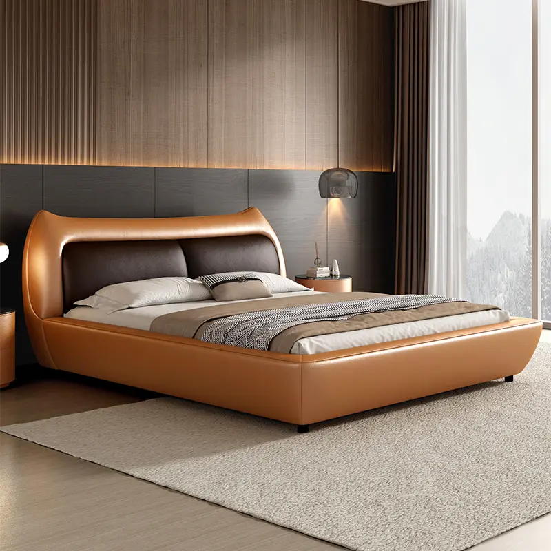 Design Adults Luxury Double Bed Storage Space Modern Loft Queen Double Bed Bases Frames Lit De Chambre A Coucher Furniture
