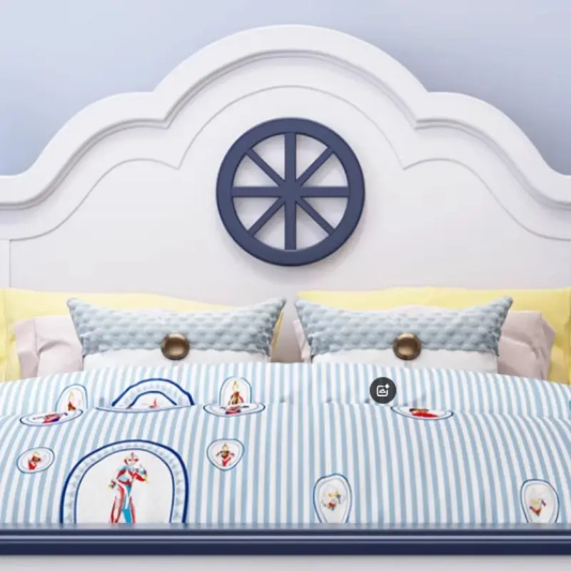 Design Wood Modern Bed Loft Toddler Boys Baby Single Children Beds Frames Luxury Camas De Dormitorio Bedroom Set Furniture