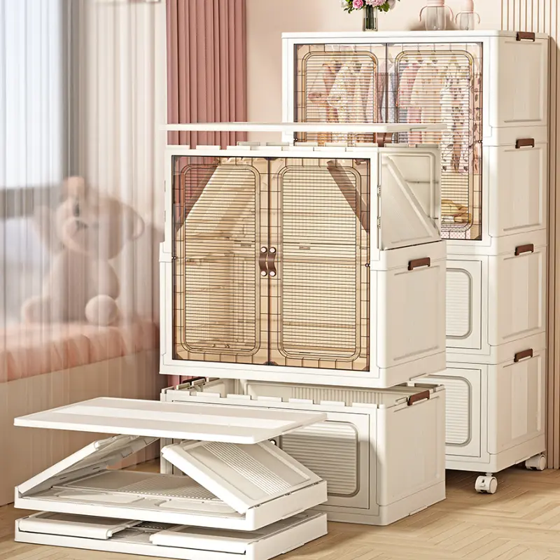 Luxury Modular Wardrobes Aesthetic Quiet Nordic Shelves Clothes Wardrobes Living Room Display Guarda Roupa Furniture Home