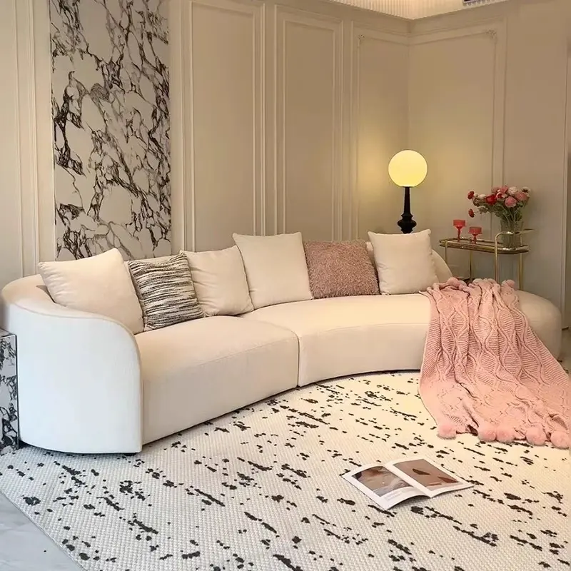 Designer Modern Nordic Sofas Love Seats Aesthetic Floor Hotel Sofa House Luxury Couch Wohnzimmer Furniture For Living Room