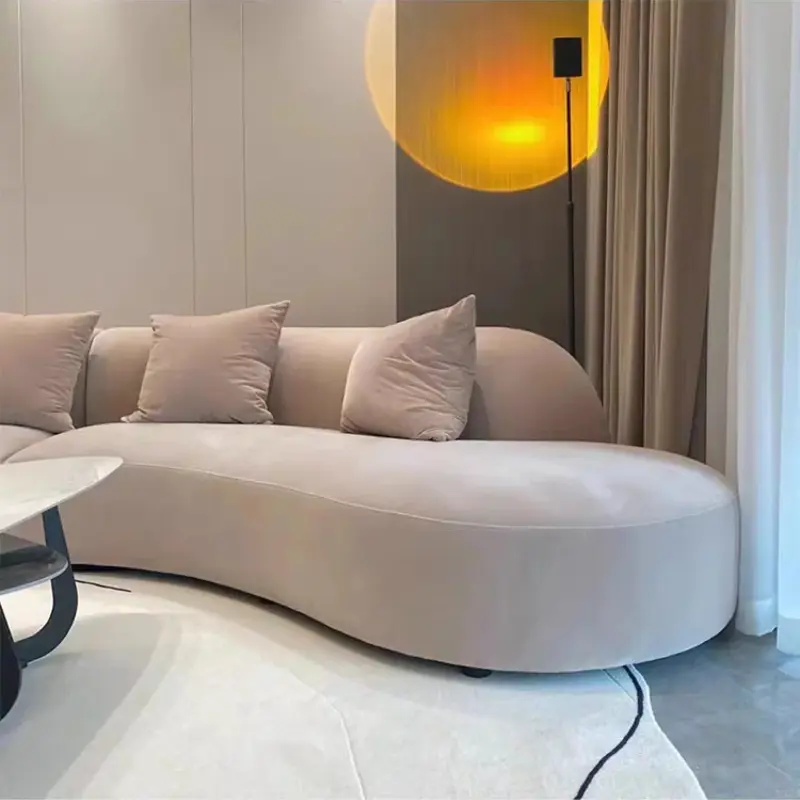 Designer Modern Nordic Sofas Love Seats Aesthetic Floor Hotel Sofa House Luxury Couch Wohnzimmer Furniture For Living Room