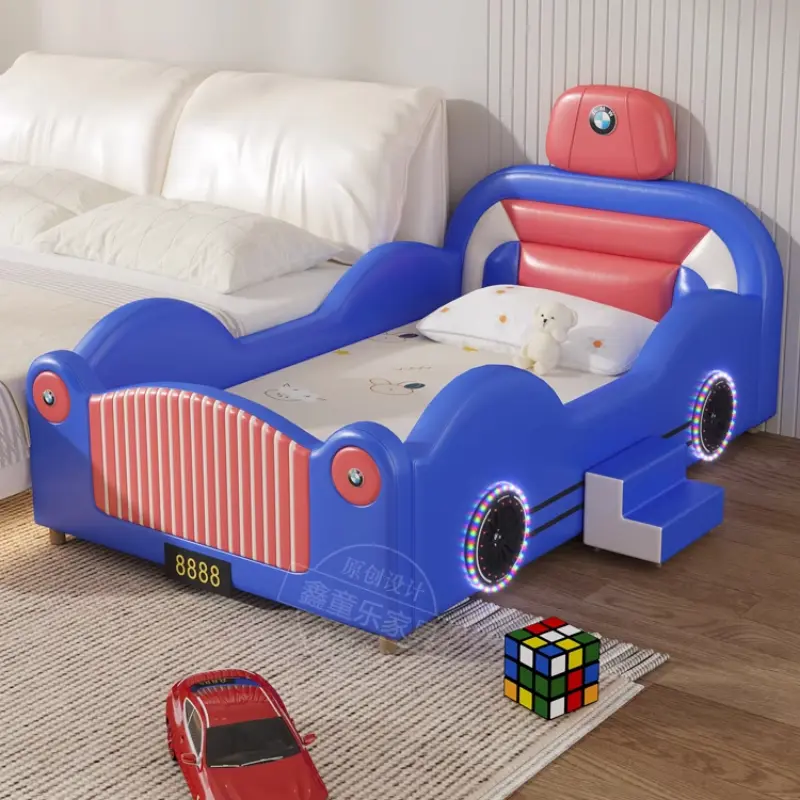 Design Wood Modern Children Bed Luxury Girls Boys Space Saving Children Beds Baby White Camas De Dormitorio Bedroom Furniture