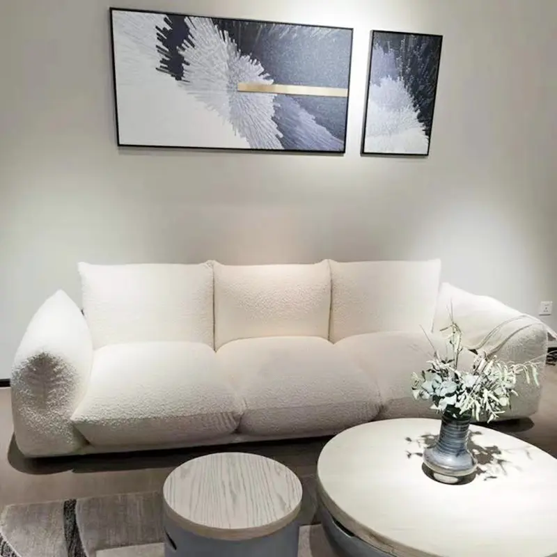 Relaxing Designer Nordic Sofa Fancy Soft Modern Loveseat Lounge Sofa Home Floor Canape Salon Sofaset Furniture For Living Room