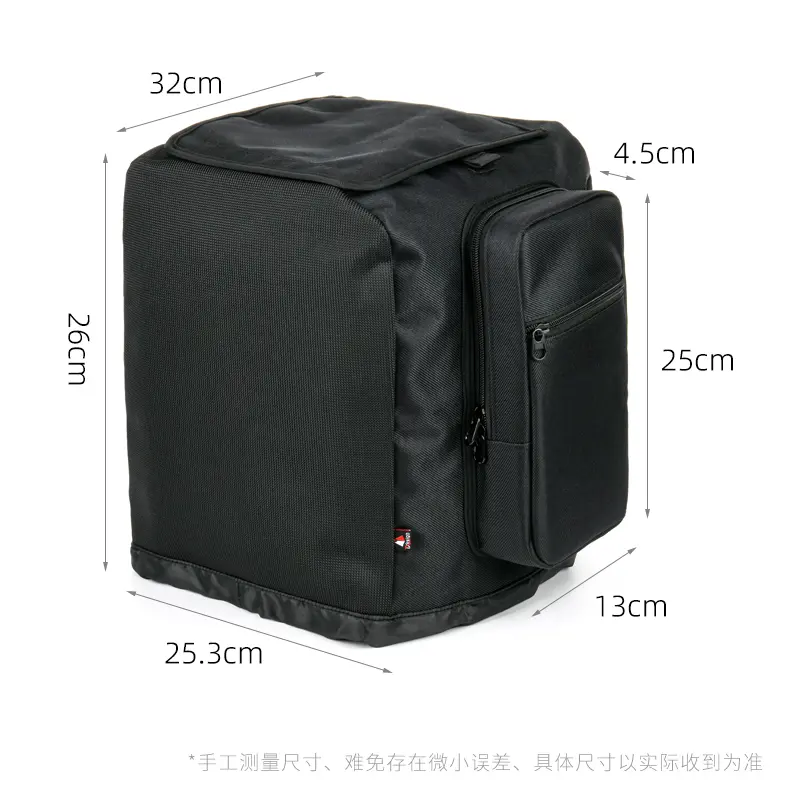Speaker Cover Shockproof Protective Speaker Case with Side Microphone Storage Bag for JBL PartyBox Encore Essential