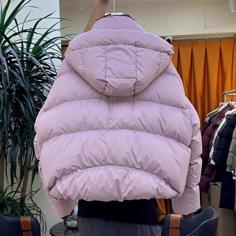 Women's Jacket 2025 New Winter Parkas Female Down Cotton Overcoat Hooded Thick Warm Padded Short Casual Coat Ladies Outwear Tops