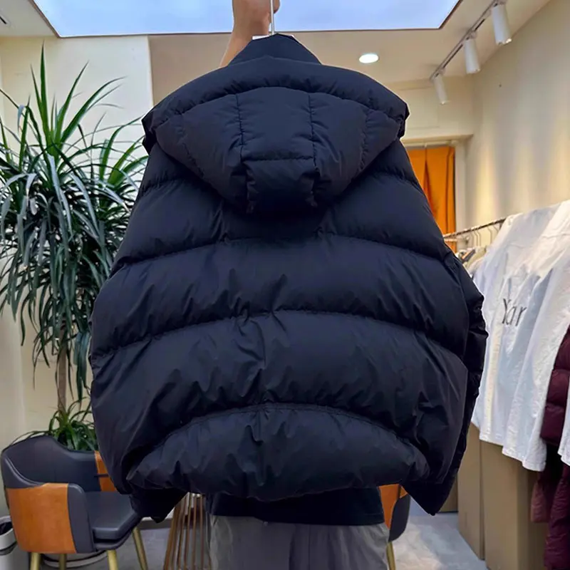 Women's Jacket 2025 New Winter Parkas Female Down Cotton Overcoat Hooded Thick Warm Padded Short Casual Coat Ladies Outwear Tops
