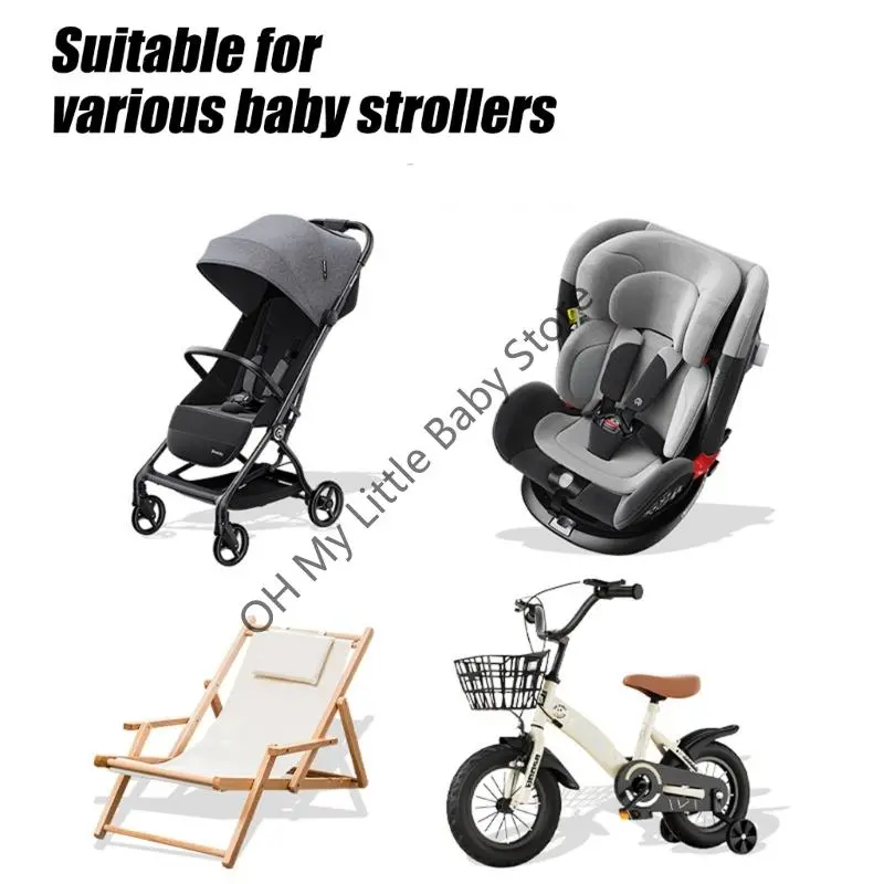 M76C Backpack for Most Strollers Pram Pushchair Adjustable Shoulder Strap Sotrage Bag