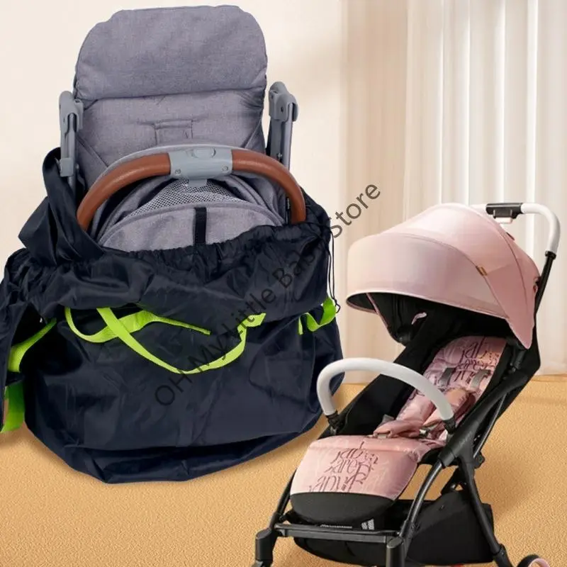 M76C Backpack for Most Strollers Pram Pushchair Adjustable Shoulder Strap Sotrage Bag