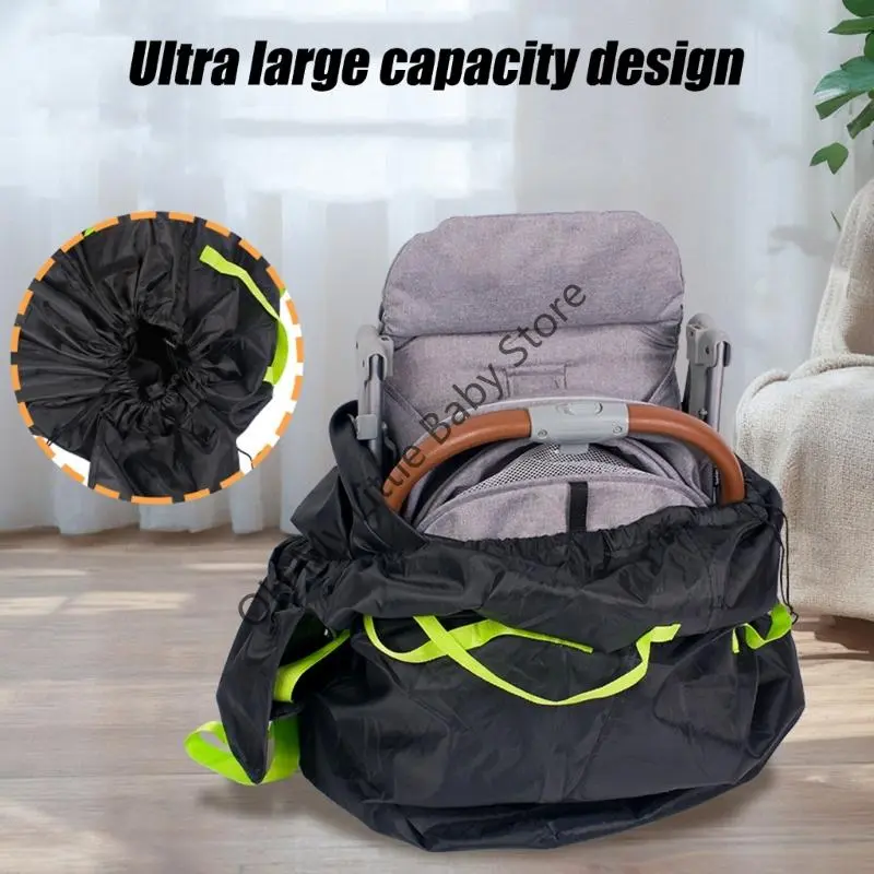 M76C Backpack for Most Strollers Pram Pushchair Adjustable Shoulder Strap Sotrage Bag