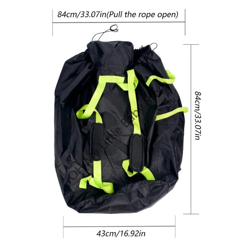 M76C Backpack for Most Strollers Pram Pushchair Adjustable Shoulder Strap Sotrage Bag