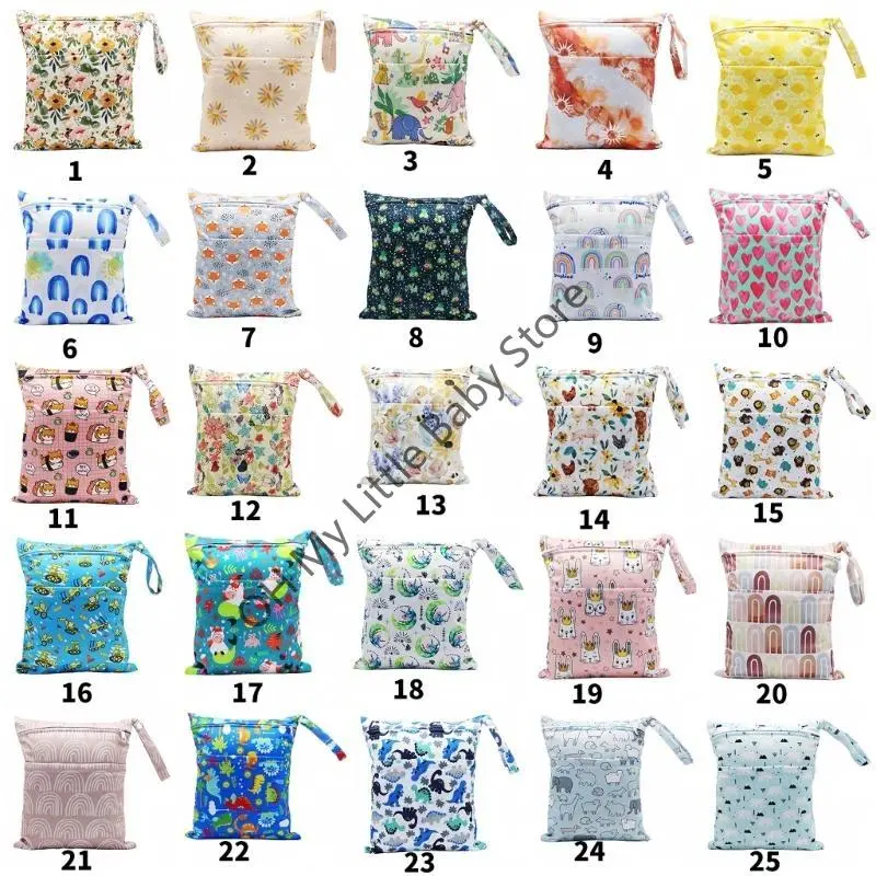 M76C Water Proofing Baby Diaper Bag for Convenient Organization Home or During Travel Portable Carrying Case Container