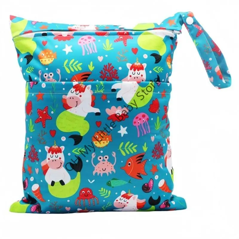 M76C Water Proofing Baby Diaper Bag for Convenient Organization Home or During Travel Portable Carrying Case Container