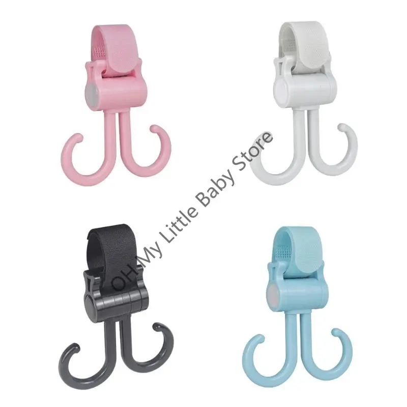 M76C Baby Stroller Hooks Multipurpose Mommy Hook Car Hooks for Back Durable