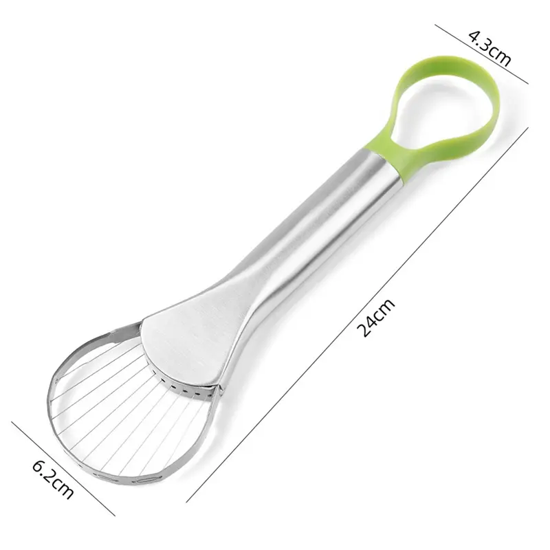 HGHO Kitchen Accessories Home Peeler Kitchen Accessories Slicer 2 In 1 Avocado Stripper