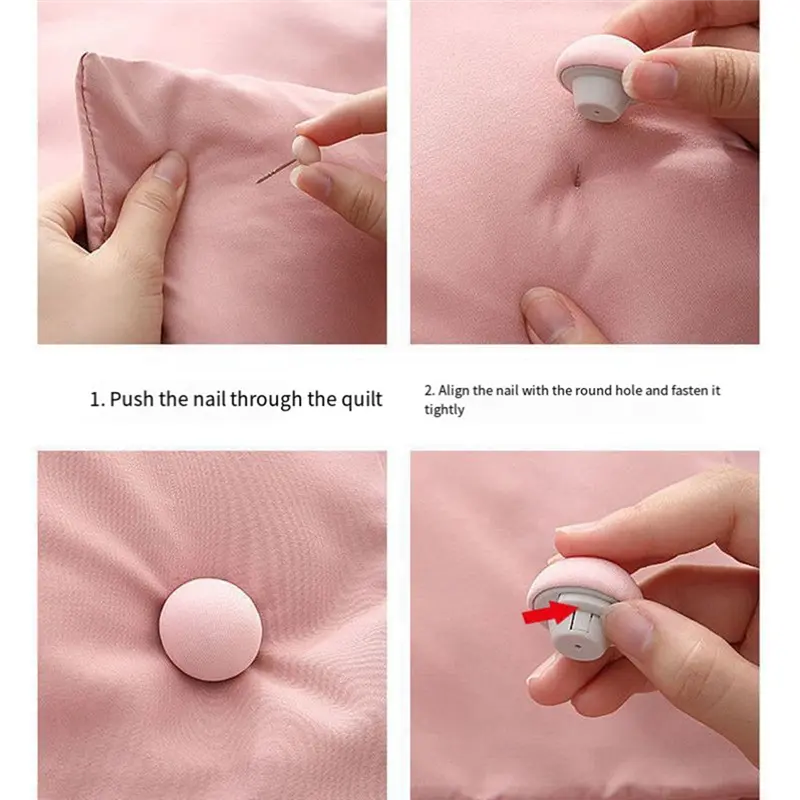 HGHO 40PCS Bedsheet Quilt Clip Duvet Cover Blanket Textiles Fix Buckle One Button Unlock Anti Slip Grippers Home Accessory