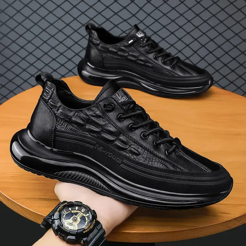 Customizable Men Leather Casual Shoes MNX405151