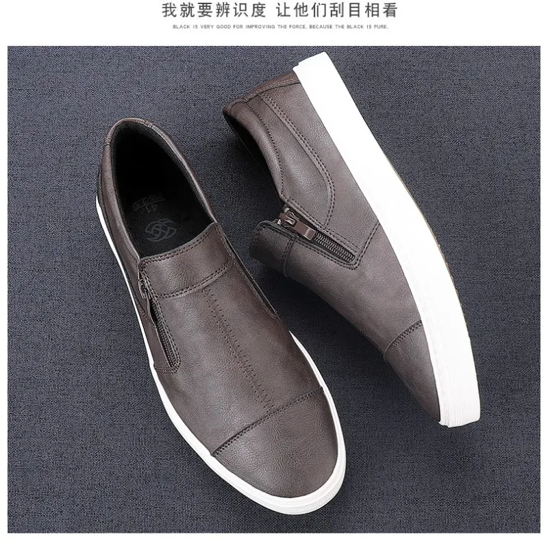 Shoes Man 2024 Trend High Quality Leather Casual Shoes Luxury Comfortable Loafers Fashion Moccasins Flats Men Driving Shoes