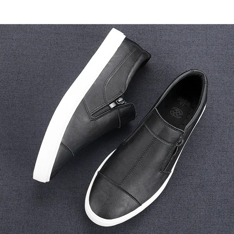 Shoes Man 2024 Trend High Quality Leather Casual Shoes Luxury Comfortable Loafers Fashion Moccasins Flats Men Driving Shoes