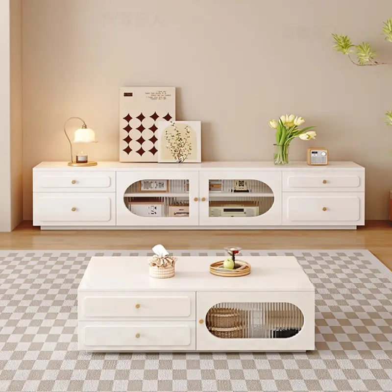 Solid Wood Modern Tv Stand Universal Design Storage Floor Nordic Tv Stand Living Room Meuble Television Salon Furniture Home