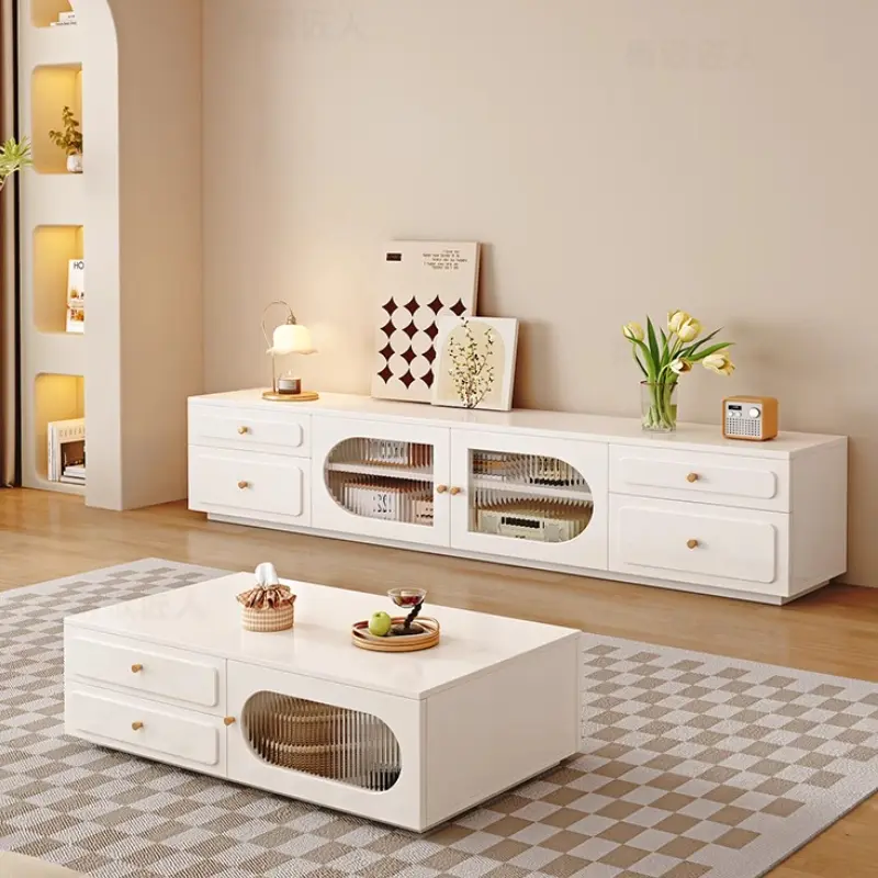Solid Wood Modern Tv Stand Universal Design Storage Floor Nordic Tv Stand Living Room Meuble Television Salon Furniture Home
