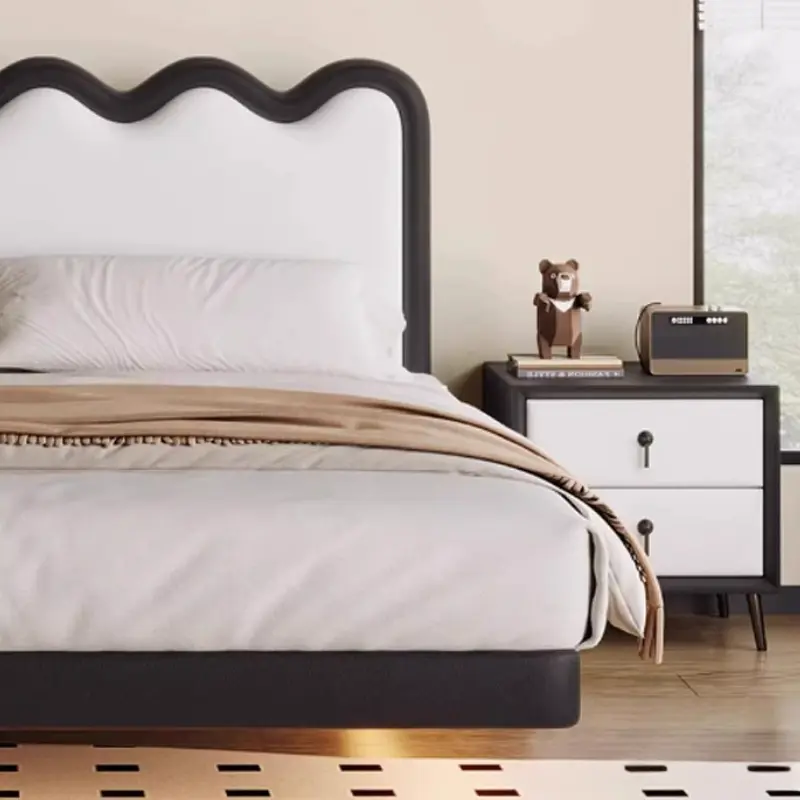 Electric Princess Luxury Double Bed Modern Lift Up Multifunctional Smart Bed Mattress Adults Lit 2 Personnes Bedroom Furniture