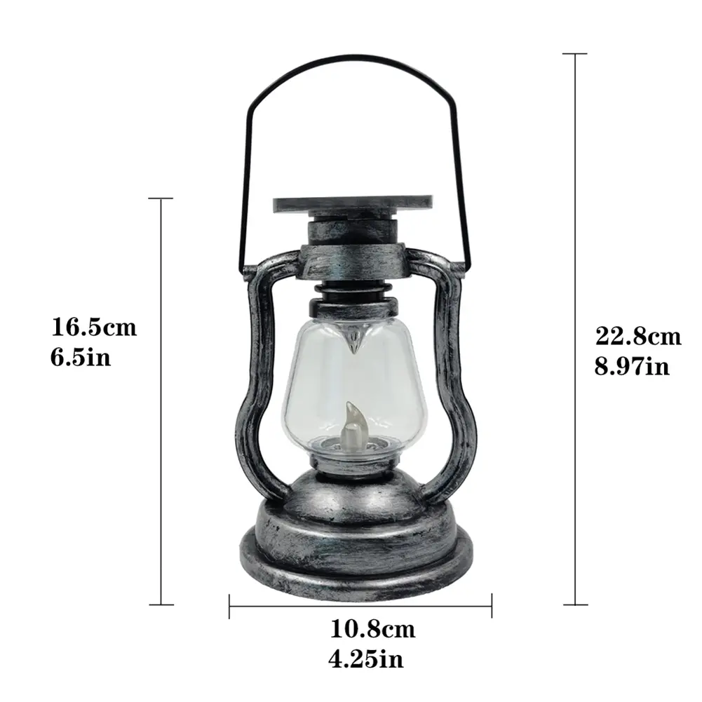 Retro Classic Kerosene Lamp Vintage Wall Light Sconce Holder Portable Lights Bar Club Coffee Shop Restaurant Adornment