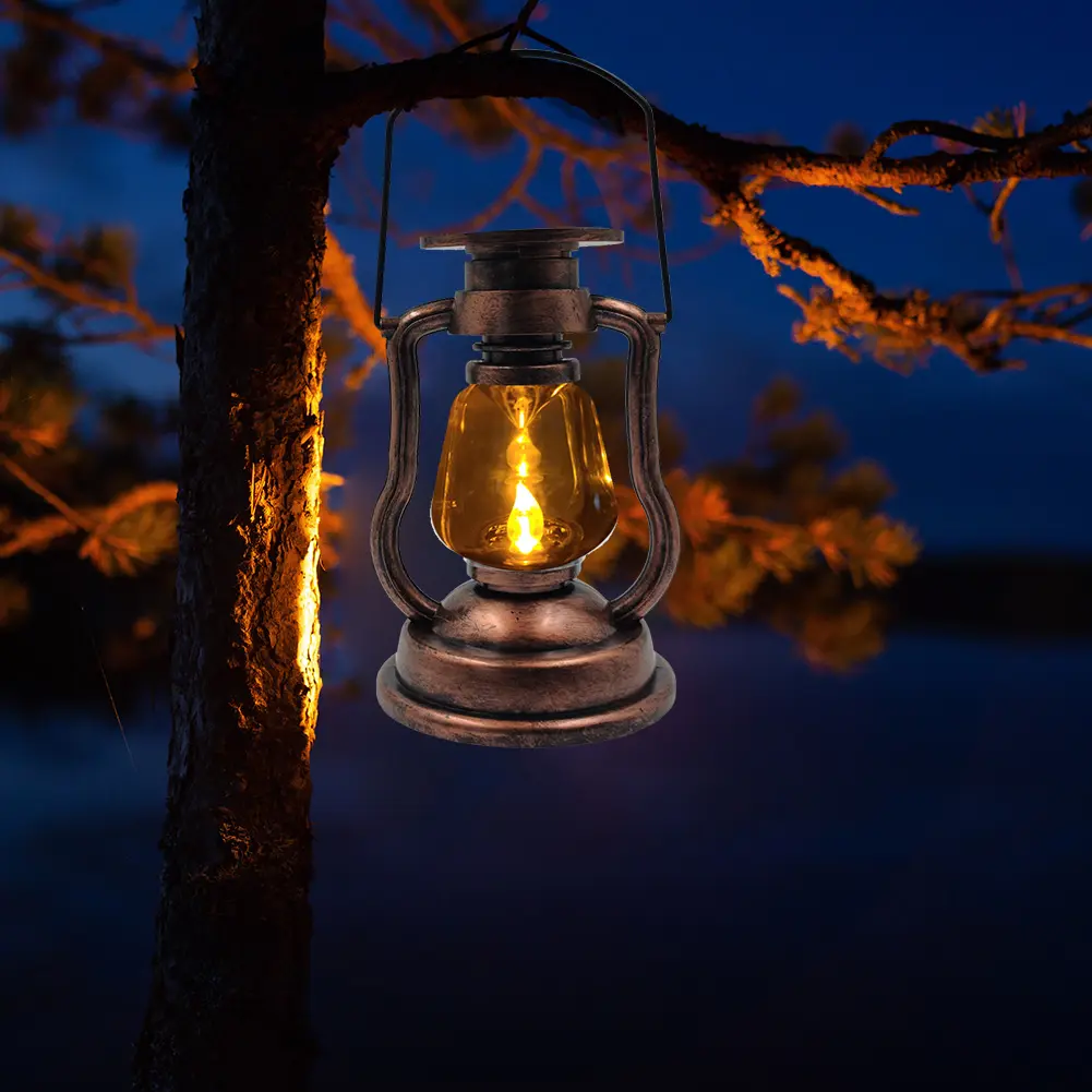 Retro Classic Kerosene Lamp Vintage Wall Light Sconce Holder Portable Lights Bar Club Coffee Shop Restaurant Adornment