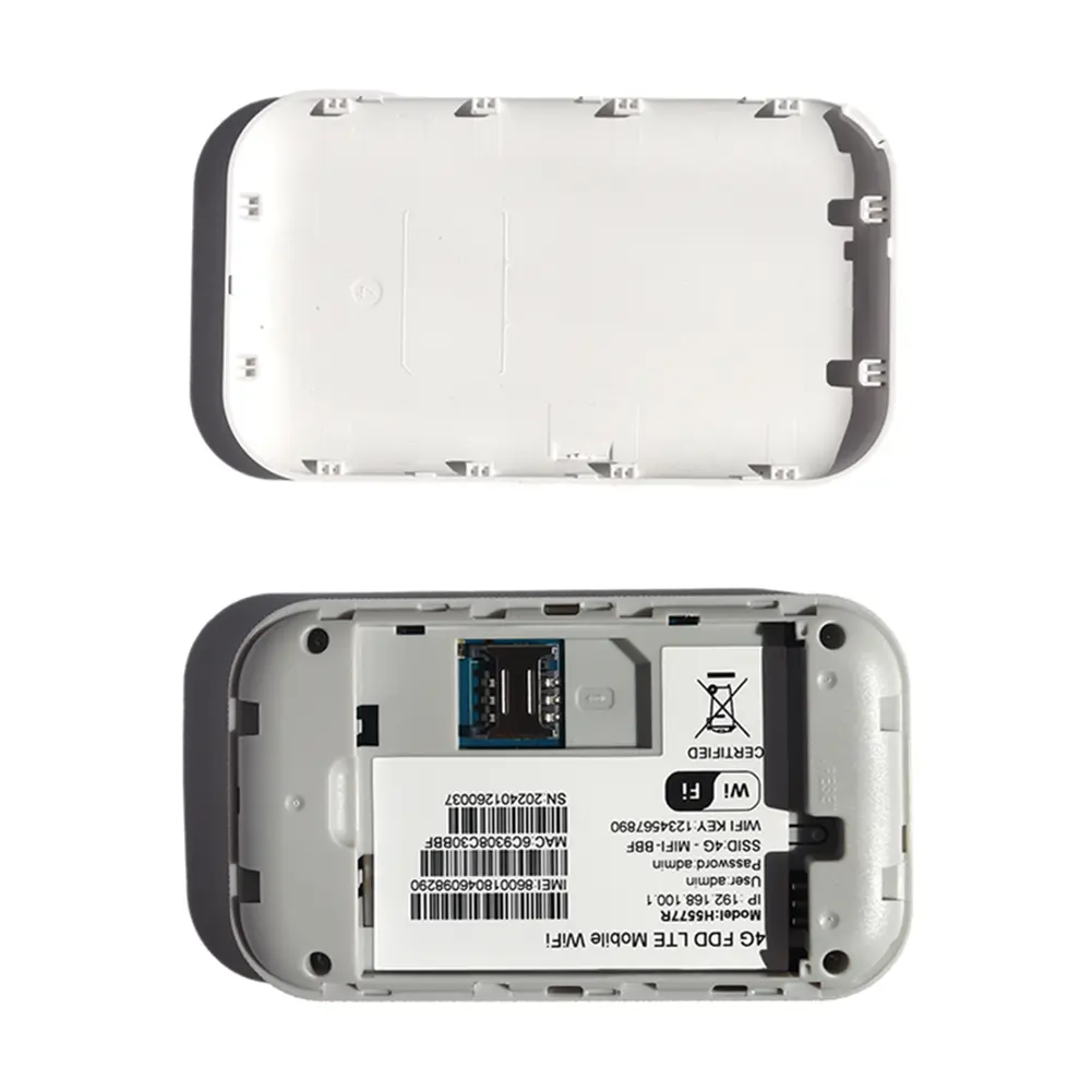 4G LTE Pocket Mobile Hotspot 2100mAh 150Mbps Portable WiFi Hotspot with SIM Card Slot Wireless Router for Home Office Car Travel
