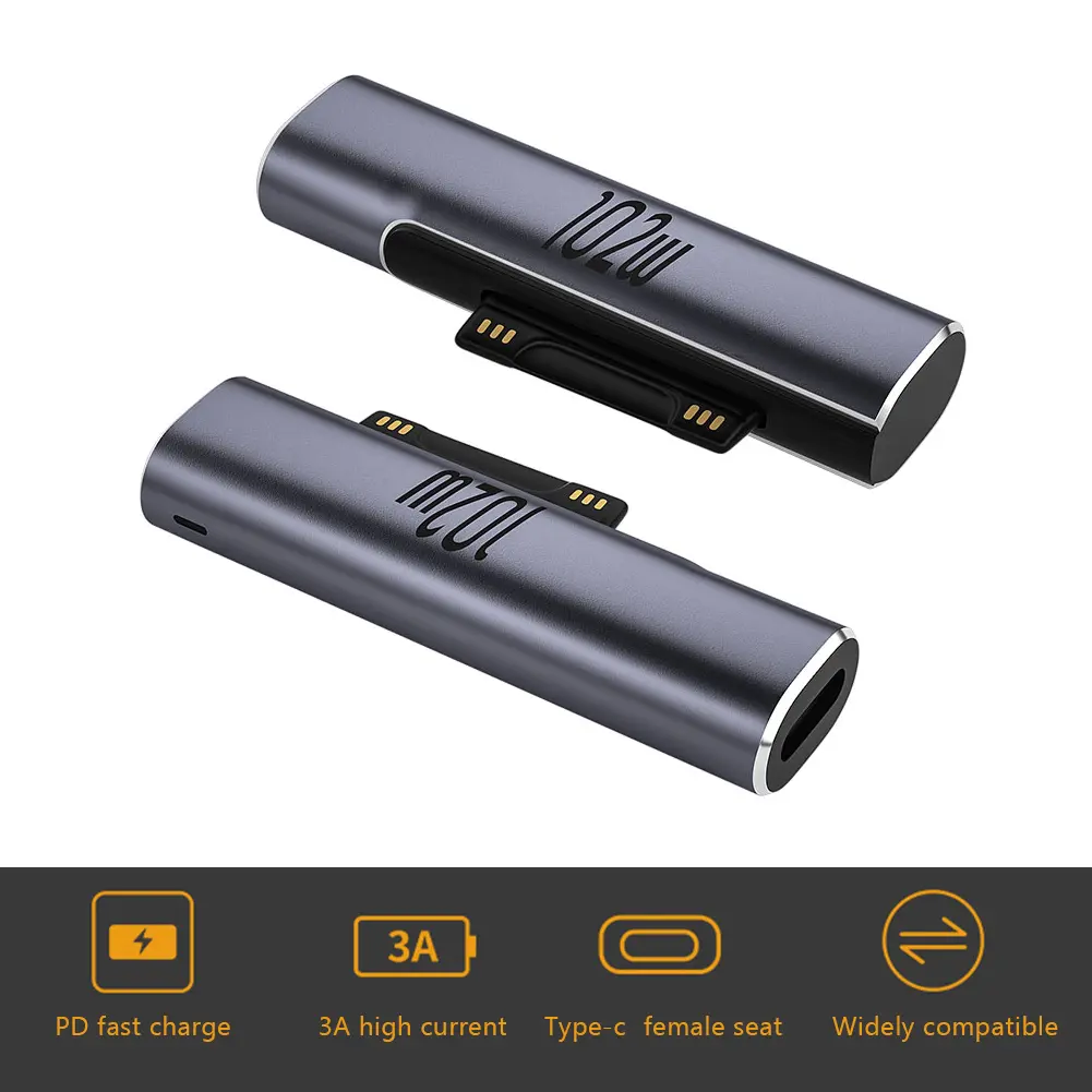 PD Adapter Tablet Magnetic Charging Converter Laptop Notebook Charger Plug Connector Computer Accessory