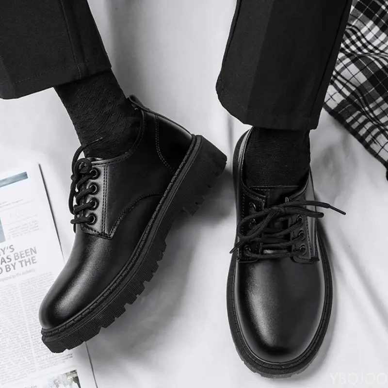 Men Business Shoes Spring Autumn New Formal Leather Shoes Casual Fashion Sports Shoes Social Elegance Trendy Flat Shoes Zapatos