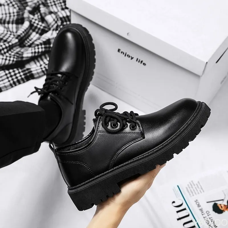 Men Business Shoes Spring Autumn New Formal Leather Shoes Casual Fashion Sports Shoes Social Elegance Trendy Flat Shoes Zapatos