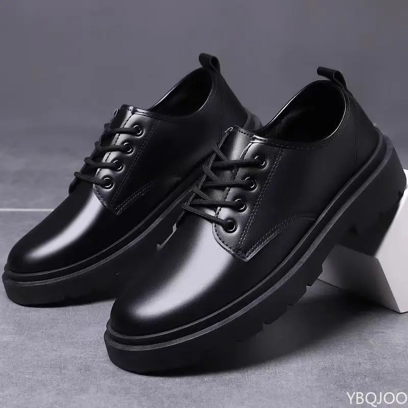 Men Business Shoes Spring Autumn New Formal Leather Shoes Casual Fashion Sports Shoes Social Elegance Trendy Flat Shoes Zapatos